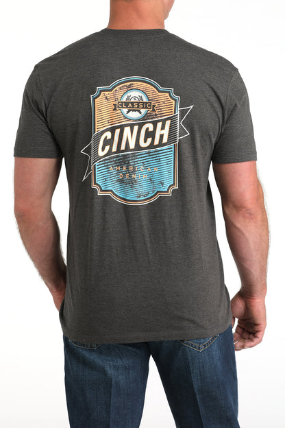 Charcoal 'Classic' Men's T-Shirt by Cinch®