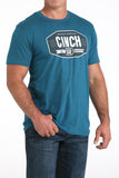 Teal 'Quality Apparel' Men's T-Shirt by Cinch®