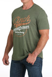 Olive 'Cowboy Country' Men's T-Shirt by Cinch®