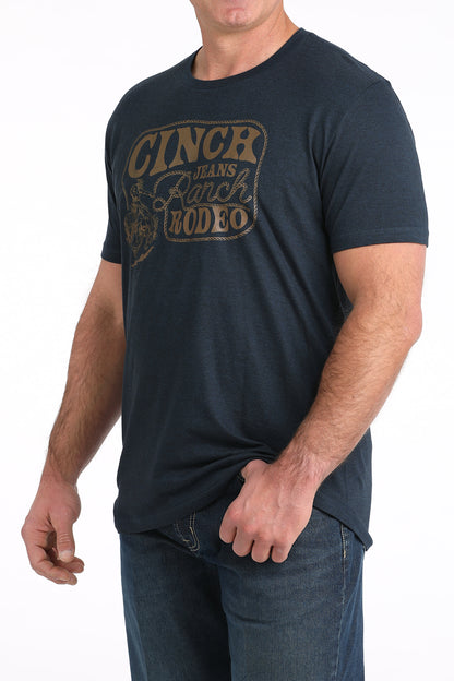 Navy 'Ranch Rodeo' Men's T-Shirt by Cinch®
