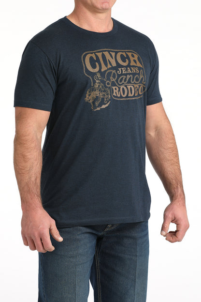 Navy 'Ranch Rodeo' Men's T-Shirt by Cinch®