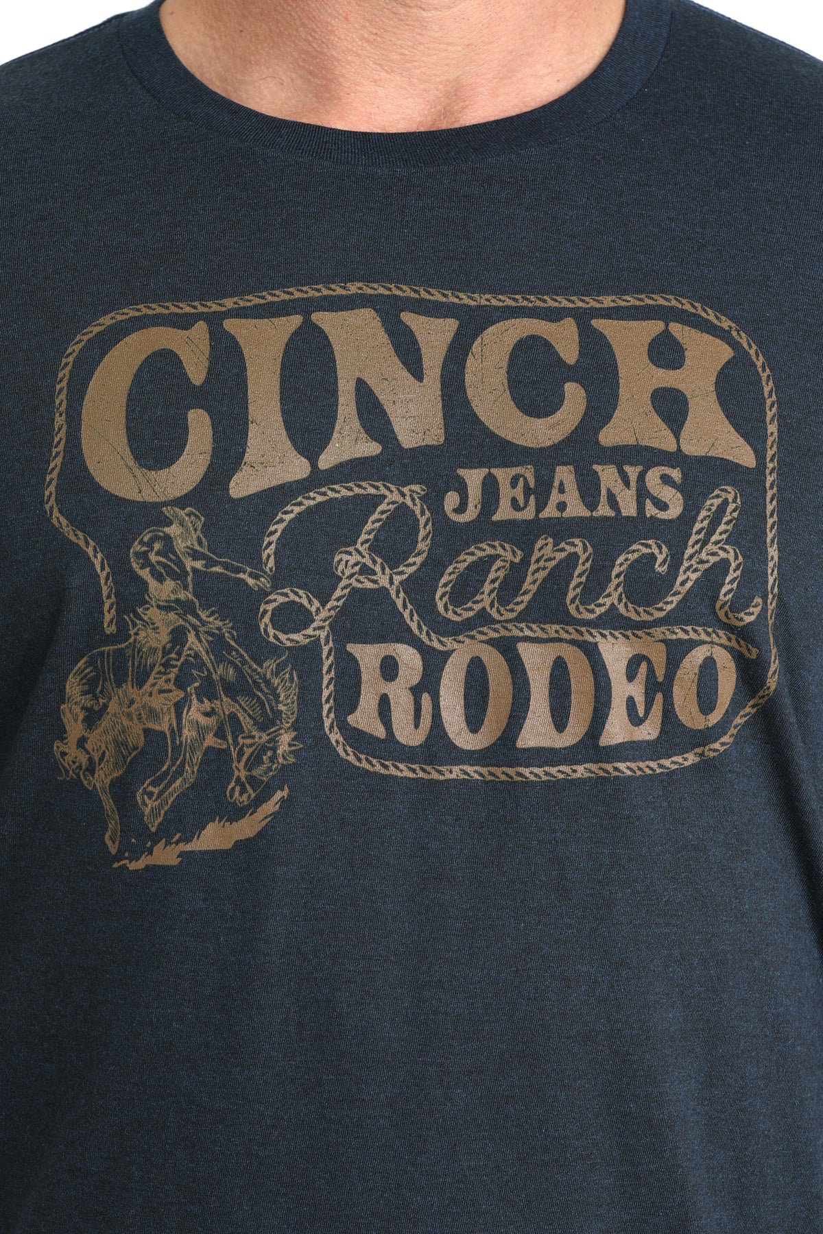 Navy 'Ranch Rodeo' Men's T-Shirt by Cinch®