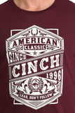Burgundy 'Lead Don't Follow' Men's T-Shirt by Cinch®