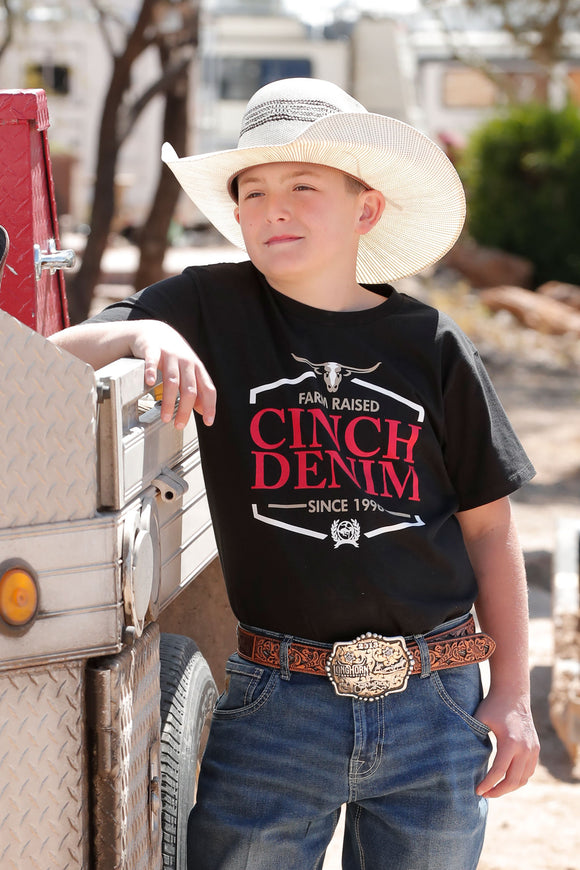 'Farm Raised' Boy's T-Shirt by Cinch®