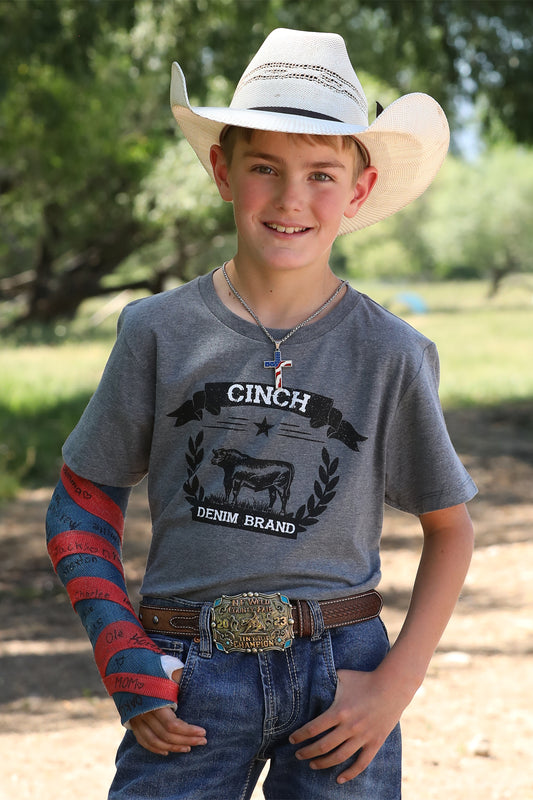 'Beef Bull' Boy's T-Shirt by Cinch®
