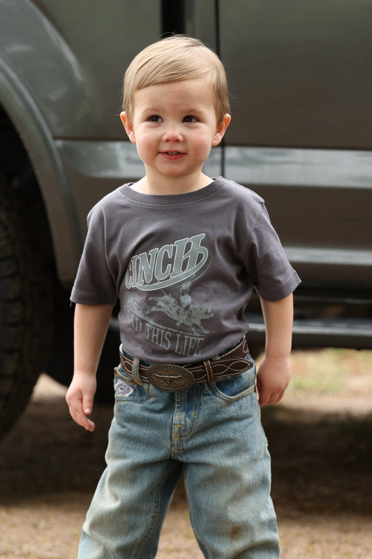 "Lead This Life' Infant Boy's T-Shirt by Cinch®