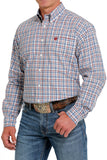 Blue & Red Perfect Plaid Men's Shirt by Cinch®