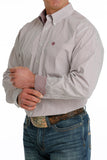 Red Striped Classic Fit Men's Shirt by Cinch®