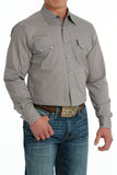 Floral Geo Print Modern Fit Men's Shirt by Cinch®