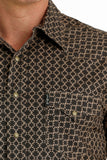 Aztec Geo Print Modern Fit Men's Shirt by Cinch®