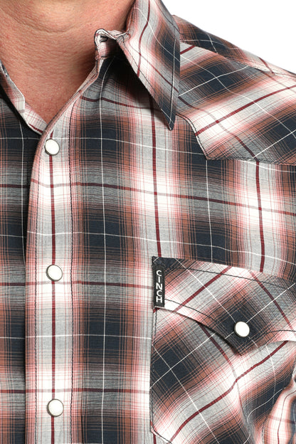 Winter Plaid Modern Fit Men's Shirt by Cinch®