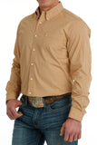 Brunt Yellow Modern Fit Men's Shirt by Cinch®