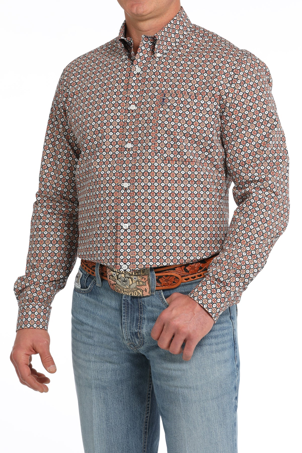 Southwest Geoprint Modern Fit Men's Shirt by Cinch®