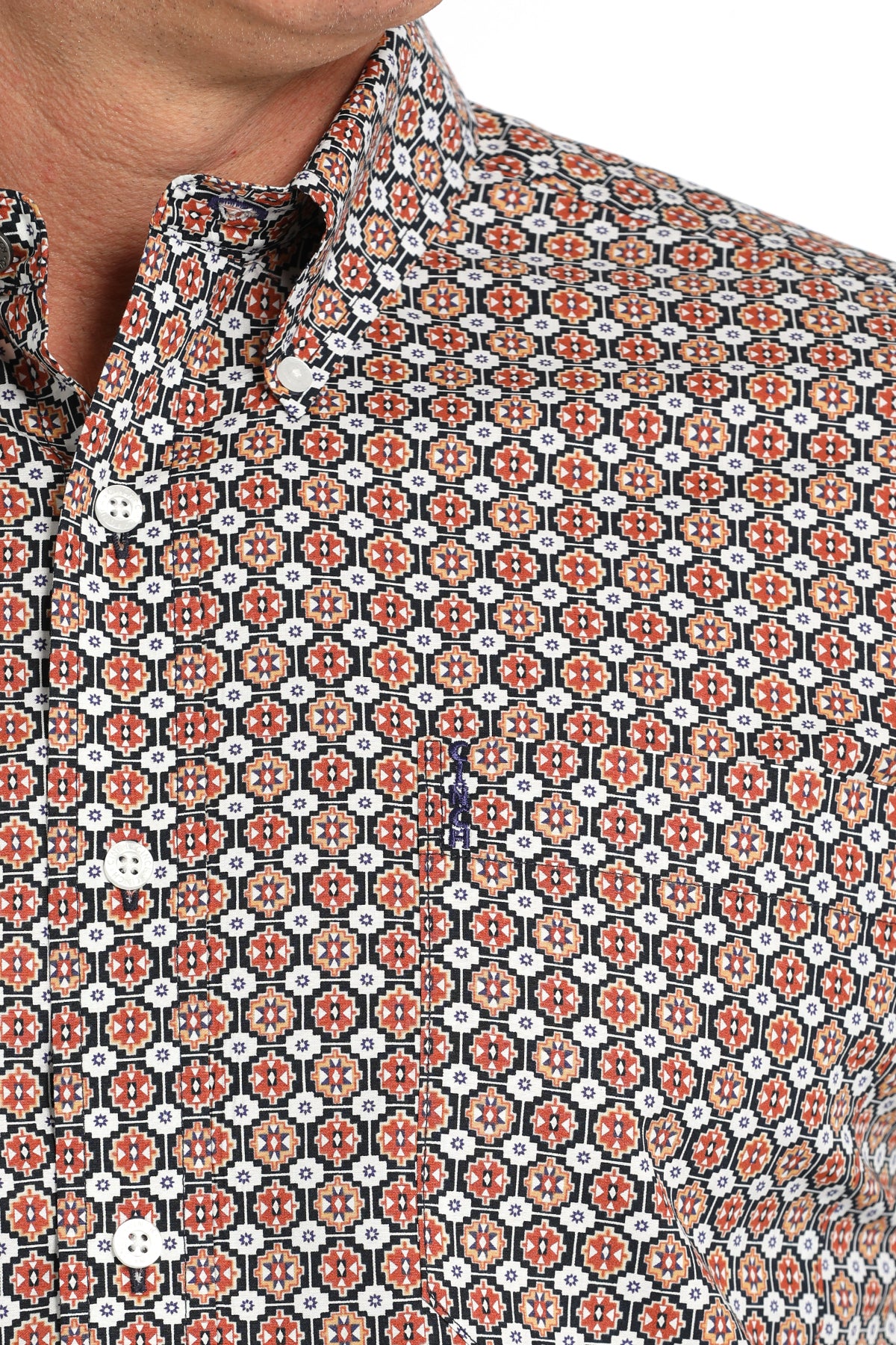 Southwest Geoprint Modern Fit Men's Shirt by Cinch®