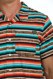 'Leatherman's Serape' Aloha Short Sleeve Men's Shirt by Cinch®