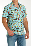 'Pool Party' Aloha Short Sleeve Men's Shirt by Cinch®