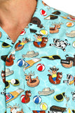 'Pool Party' Aloha Short Sleeve Men's Shirt by Cinch®