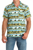 *Match Boy's* 'Just Baling' Aloha Short Sleeve Men's Shirt by Cinch®
