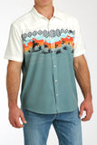 Desert Bronc 'Classic Cowboy Collection' Short Sleeve Men's Shirt by Cinch®