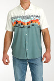 Desert Bronc 'Classic Cowboy Collection' Short Sleeve Men's Shirt by Cinch®