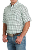 ArenaFlex™ Light Blue Short Sleeve Men's Shirt by Cinch®