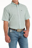 ArenaFlex™ Light Blue Short Sleeve Men's Shirt by Cinch®