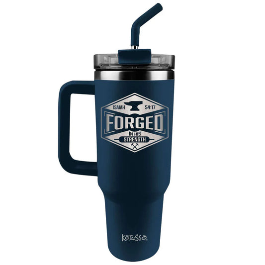 'Forged' 40 oz Travel Mug With Straw by Kerusso®