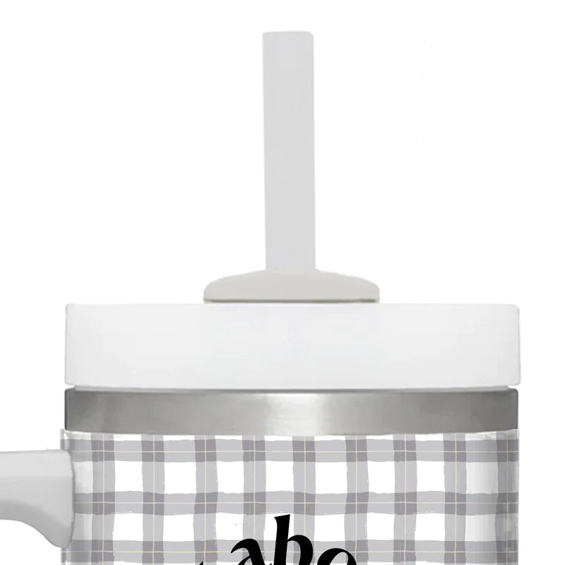 'Pray About It' 30 oz Travel Mug With Straw by Kerusso®