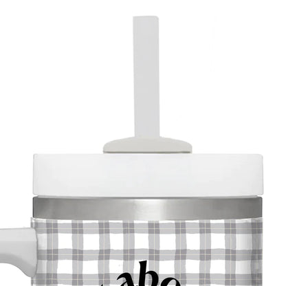 'Pray About It' 30 oz Travel Mug With Straw by Kerusso®