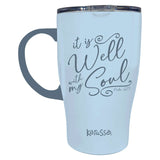 'It is Well' 15 oz Travel Mug by Kerusso®