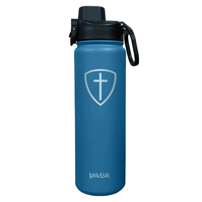 'Cross Shield' 24 oz Stainless Steel Bottle by Kerusso®