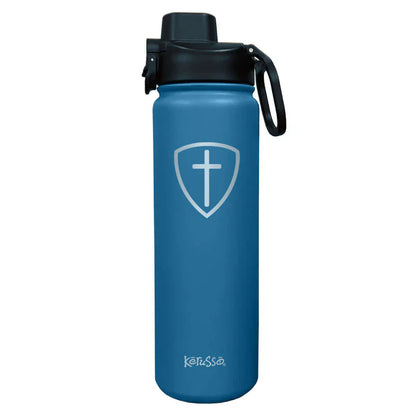 'Cross Shield' 24 oz Stainless Steel Bottle by Kerusso®