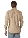 Retro® Tan Modern Fit Men's Shirt by Wrangler®