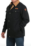Black Poly-Shell Men's Barn Coat by Cinch®