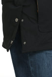 Black Poly-Shell Men's Barn Coat by Cinch®