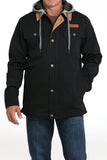 Black Poly-Shell Men's Barn Coat by Cinch®