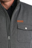 Herringbone Grey Men's Coat by Cinch®