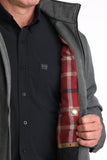 Herringbone Grey Men's Coat by Cinch®