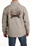 Stone Crest & Logo Softshell Men's Jacket by Cinch®