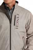 Stone Crest & Logo Softshell Men's Jacket by Cinch®