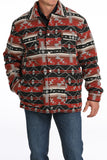 Red Southwest Frontier Men's Coat by Cinch®