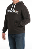 Brown Branded Men's Hoodie by Cinch®