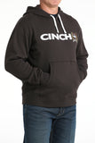 Brown Branded Men's Hoodie by Cinch®
