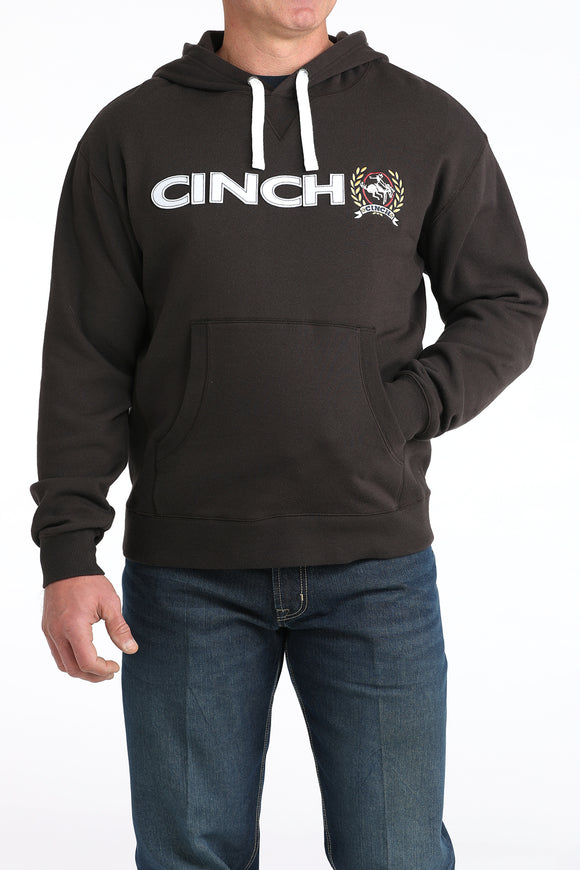 Brown Branded Men's Hoodie by Cinch®