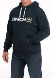 Navy Branded Men's Hoodie by Cinch®
