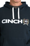 Navy Branded Men's Hoodie by Cinch®