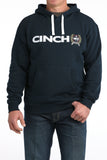 Navy Branded Men's Hoodie by Cinch®