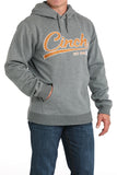 Heather Grey Logo Men's Hoodie by Cinch®