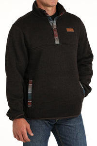 Brown Knit Pullover Men's Sweater by Cinch®