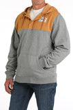 Pull Over Mustard and Grey Men's Hoodie by Cinch®